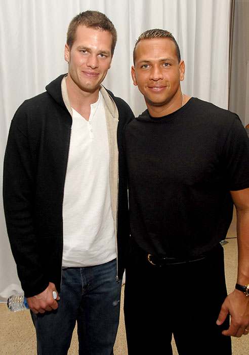 Tom Brady and Alex Rodriguez